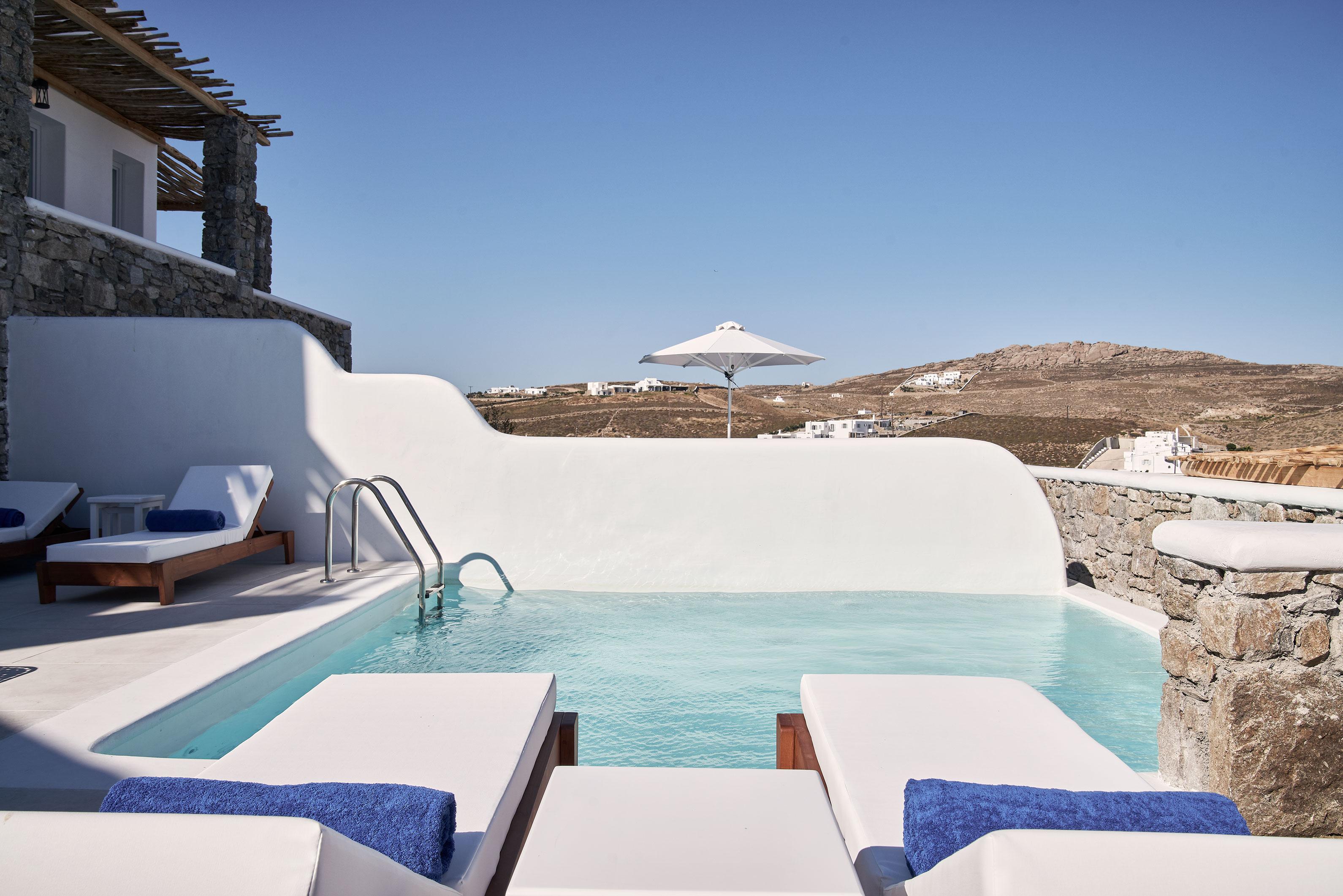 Katikies Mykonos - The Leading Hotels Of The World Agios Ioannis Diakoftis Ngoại thất bức ảnh