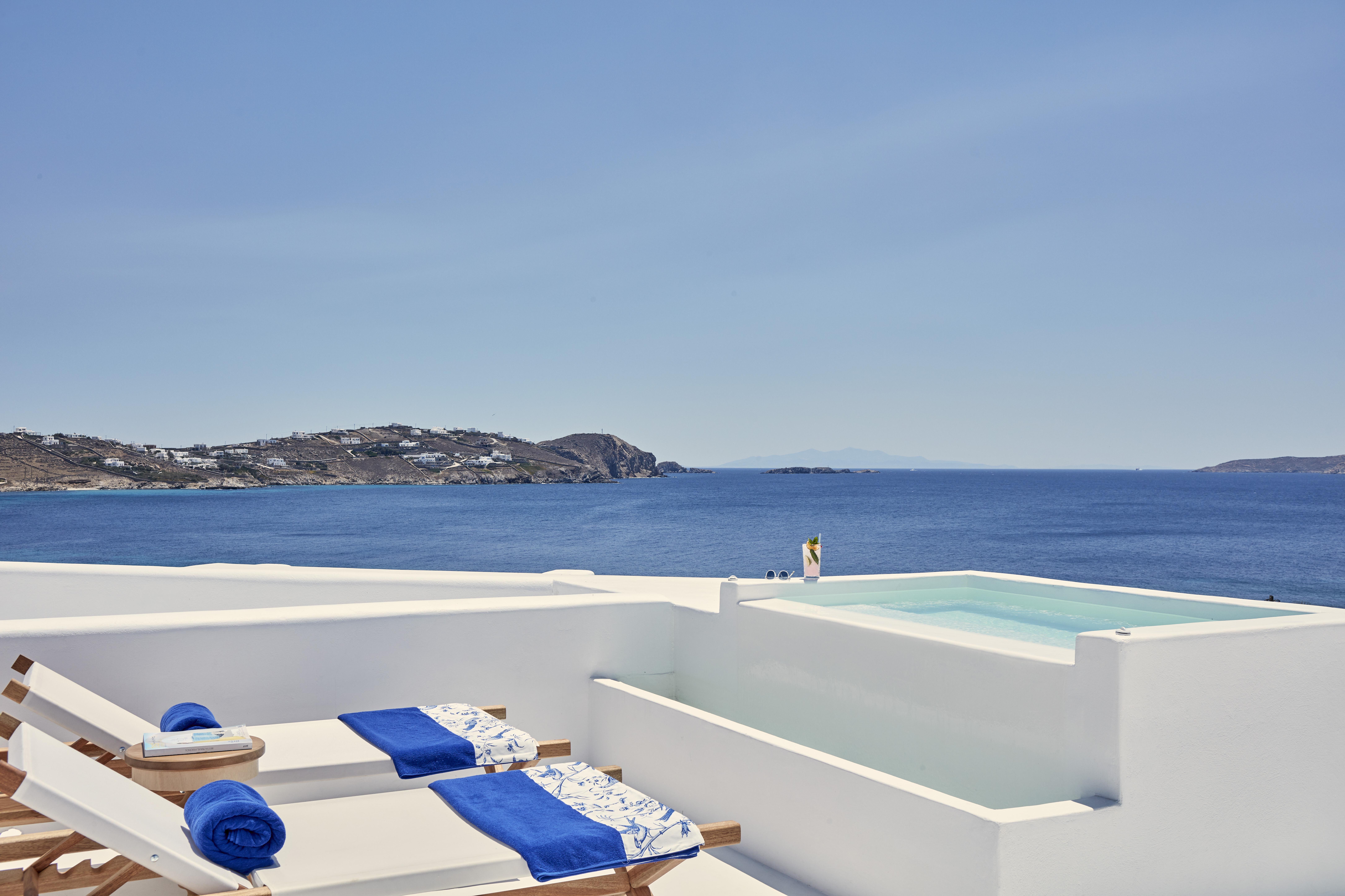Katikies Mykonos - The Leading Hotels Of The World Agios Ioannis Diakoftis Ngoại thất bức ảnh
